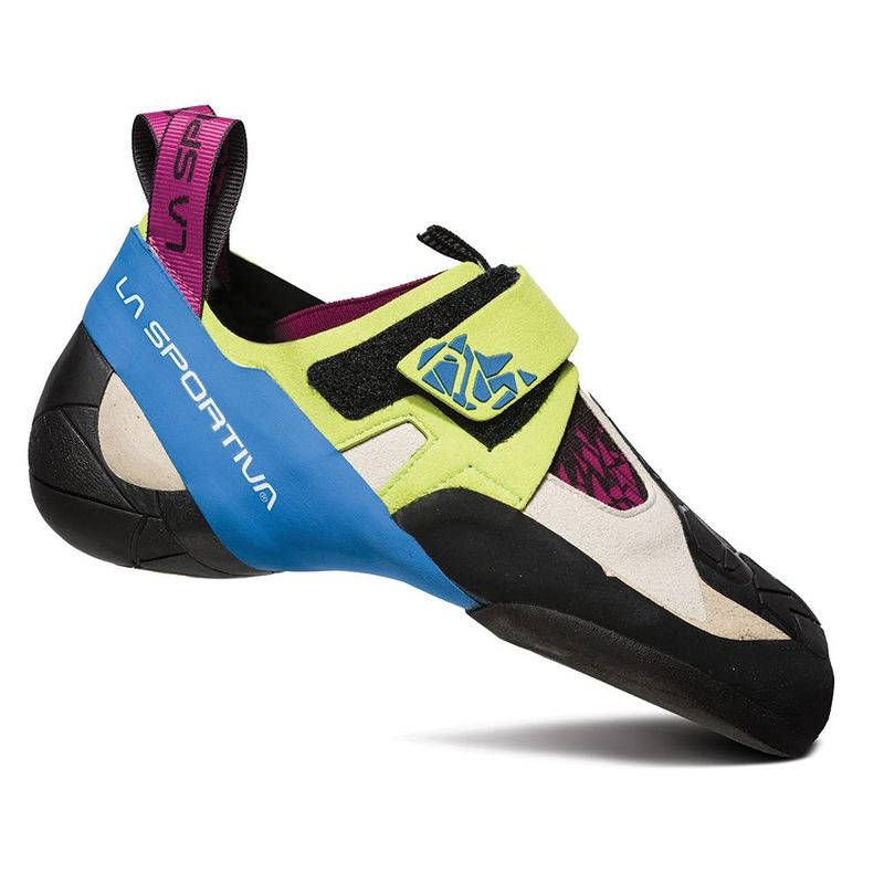 La Sportiva - Skwama Woman - Apple Green/Cobalt Blue - Women&#39;s Climbing Shoes