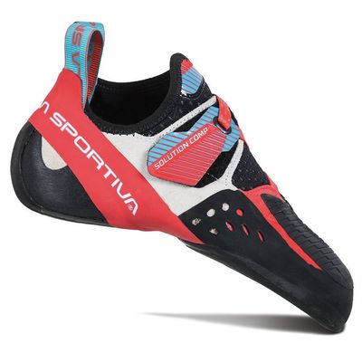 La Sportiva - Solution Comp Woman - Hibiscus/Malibu Blue - Women&#39;s Climbing Shoes