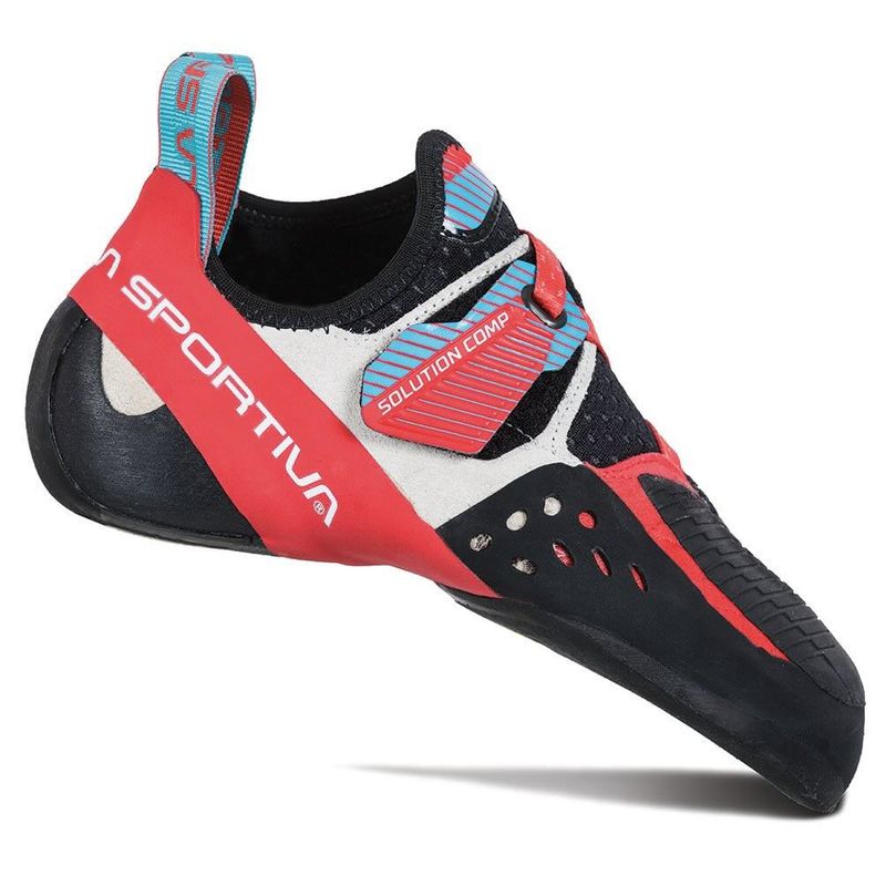La Sportiva - Solution Comp Woman - Hibiscus/Malibu Blue - Women&#39;s Climbing Shoes