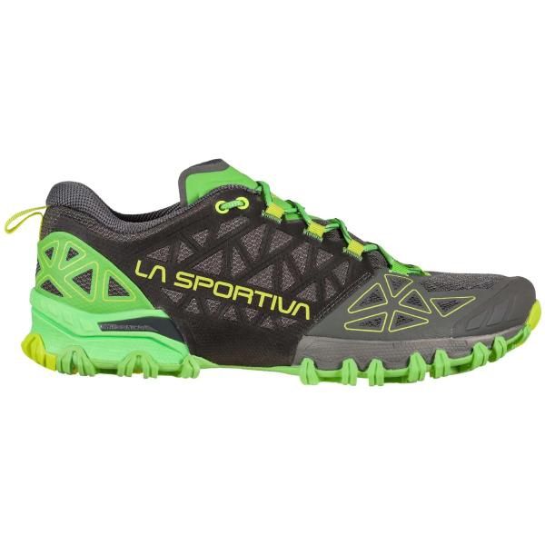 La Sportiva - Bushido II - Metal/Flash Green - Men&#39;s Trail Running Shoes