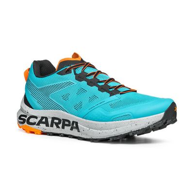 Scarpa - Spin Planet - Azure/Black - Men's Trail Running Shoes