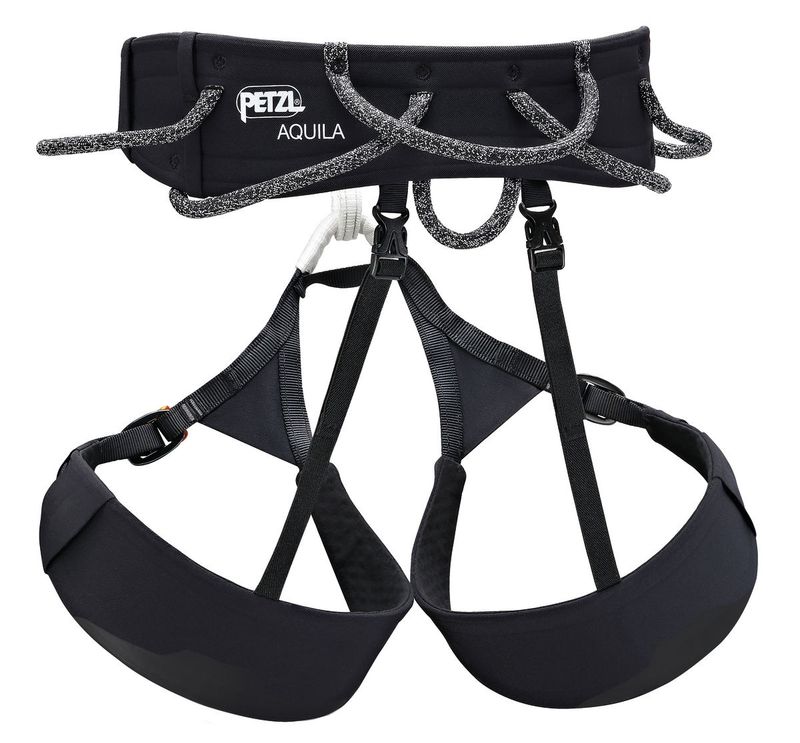 Petzl - Aquila - Black - Climbing Harness