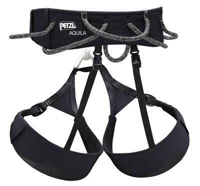 Petzl - Aquila - Black - Climbing Harness