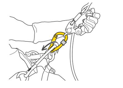 Petzl - Rollclip Z - Pulley-Carabiner