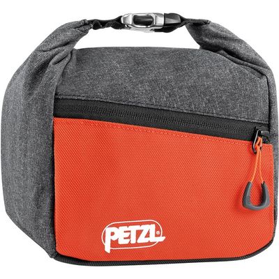 Petzl - Sakab - Gray/Orange - Bouldering Chalkbag