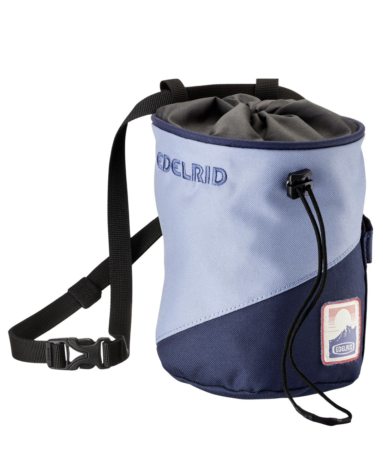 Edelrid - Chalk Bag Monoblock, Colour: Royal/Pebbles