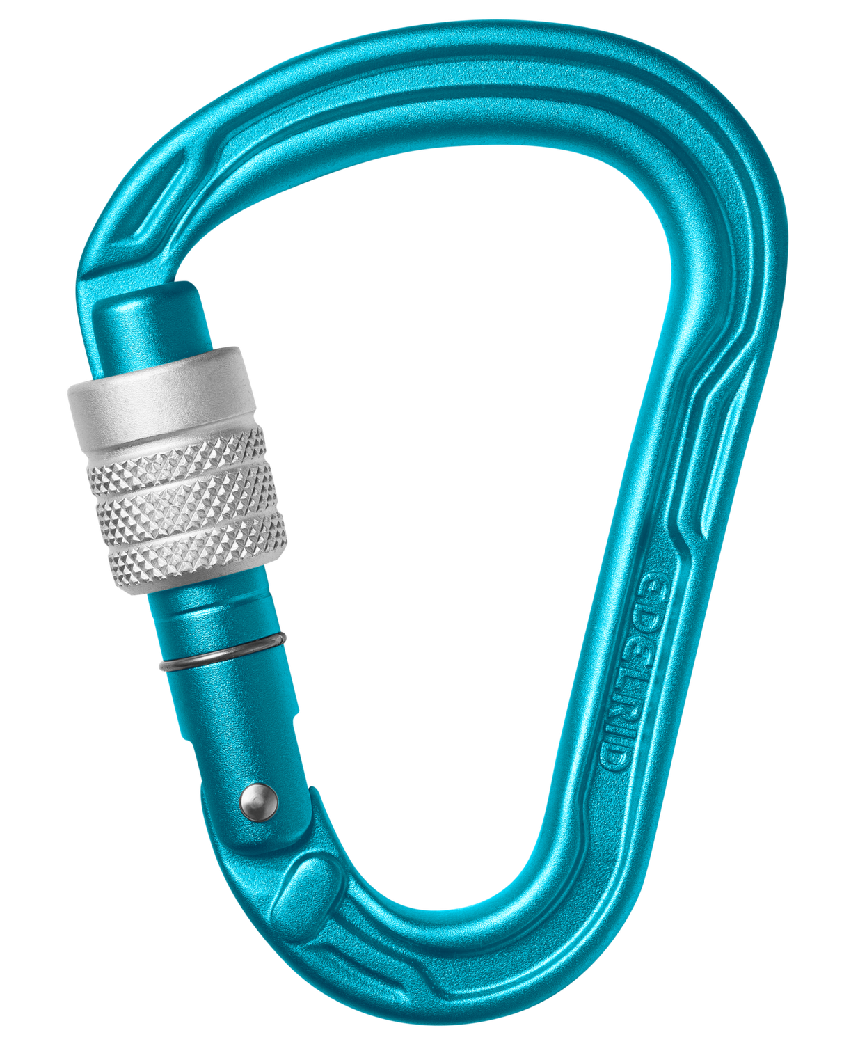 Edelrid - HMS Strike - Climbing Carabiner, Lock: Screw (Icemint)
