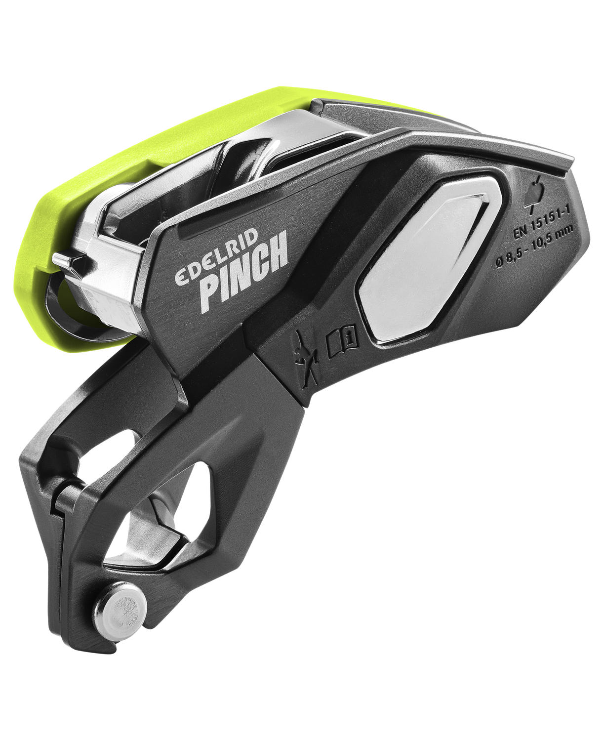 Edelrid - Pinch - Anthracite/Oasis - Belay Device