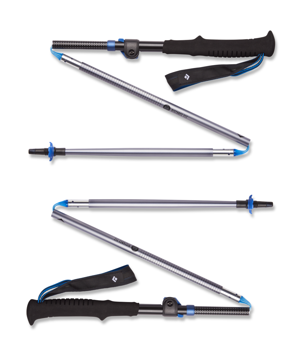 Black Diamond - Distance FLZ Poles - Pewter - Trekking Poles