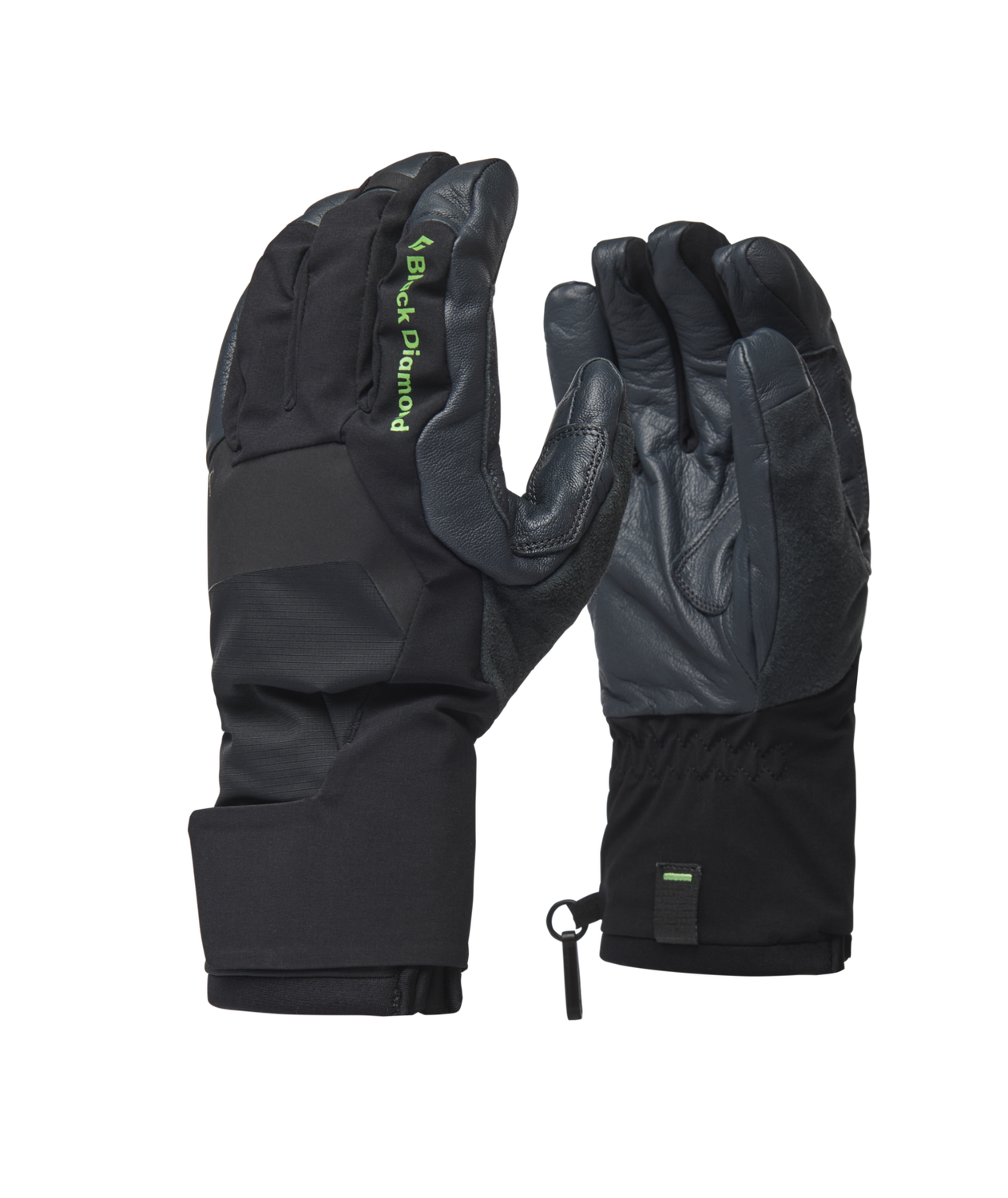 Black Diamond - Punisher Gloves - Black - Mountaineering Gloves, Size: S