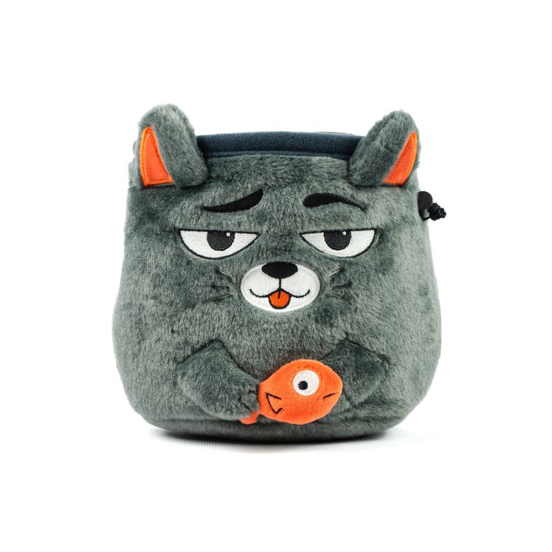 YY Vertical - Grey Cat - Chalk Bag