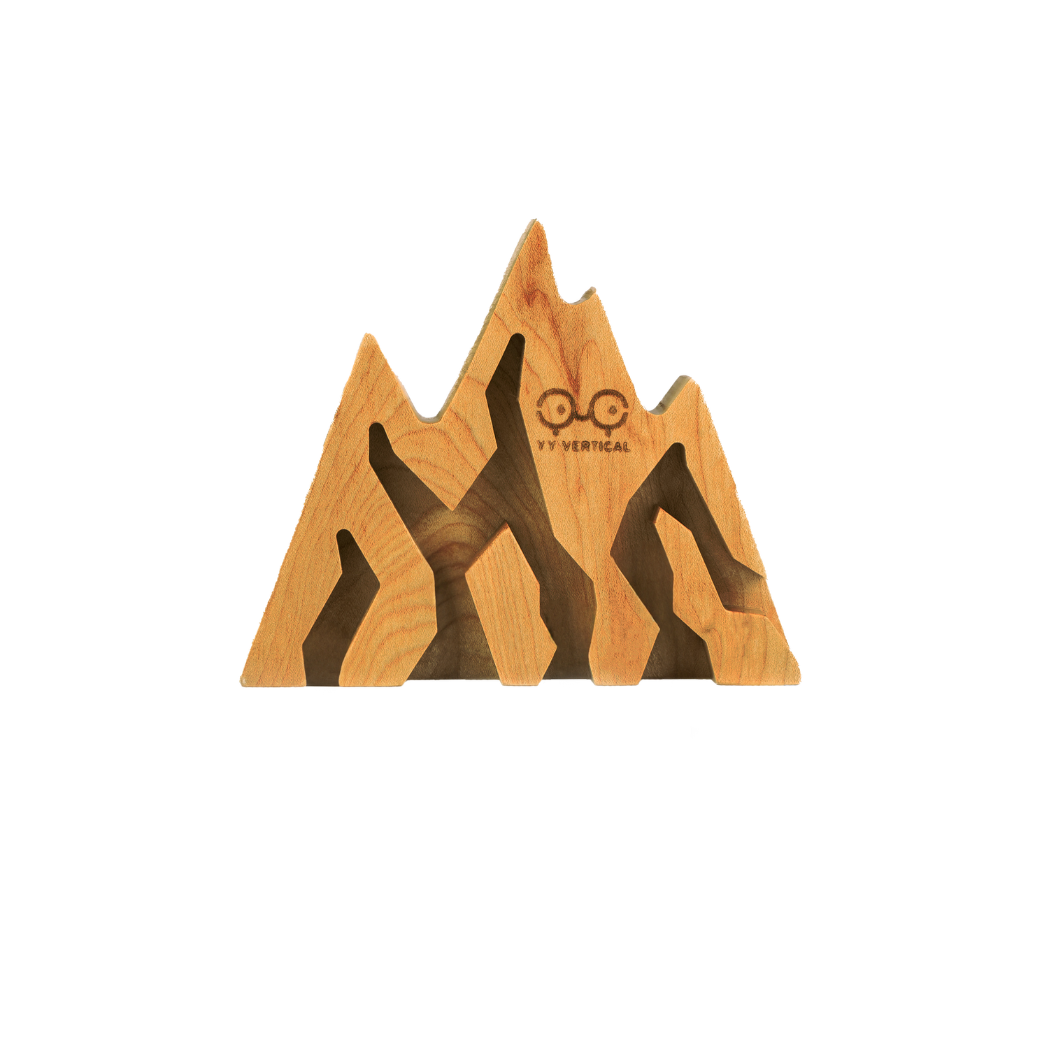 YY Vertical - Key Holder Mountain, Wood: Cherry