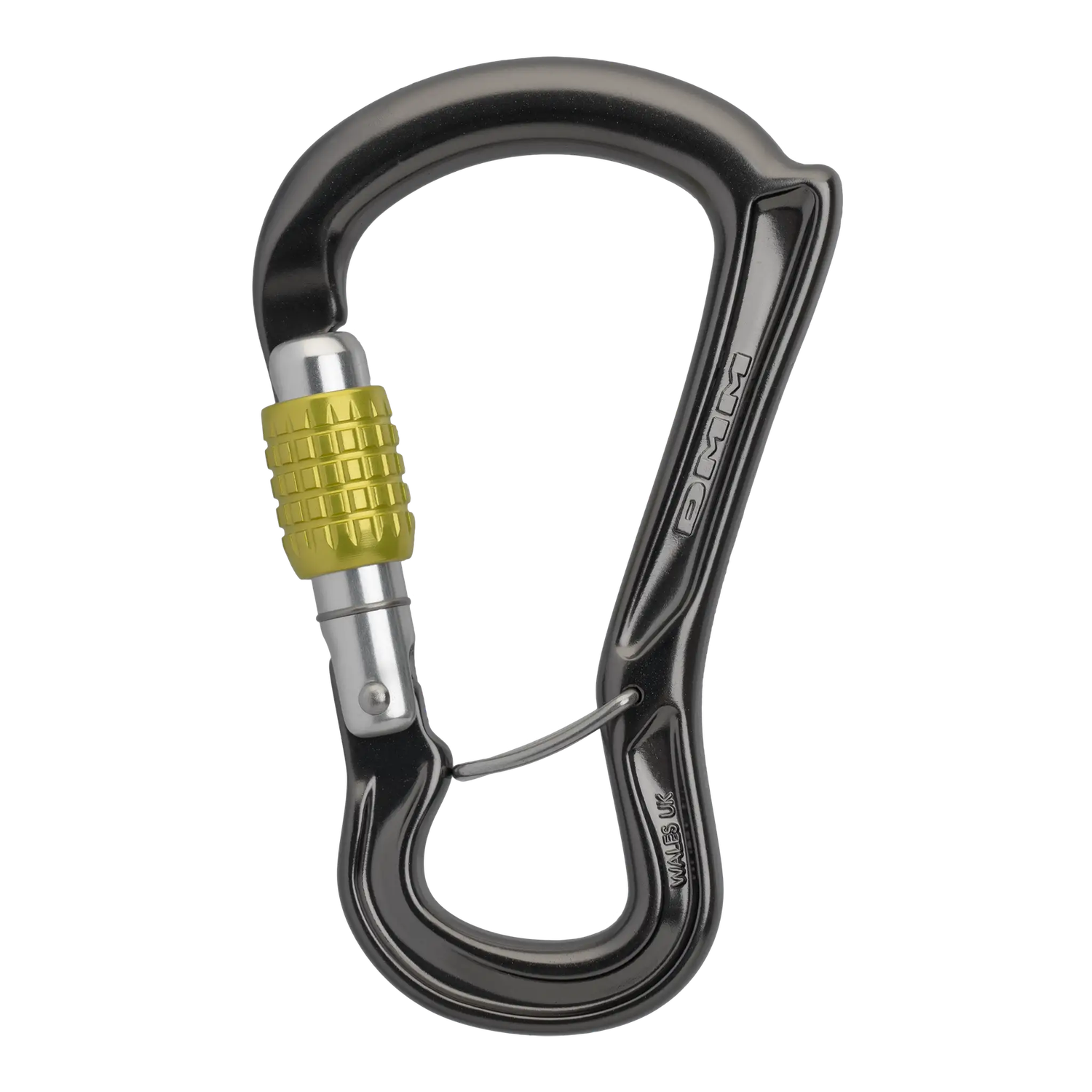 DMM - Ceros - Titanium - Climbing Carabiner, Lock: Screwgate