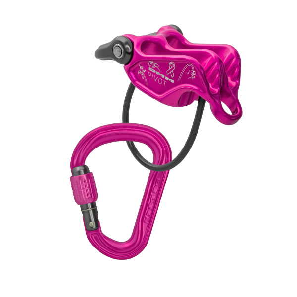 DMM - Pivot/Phantom HMS Set - Pink - Breast Cancer Awareness Edition - Belay Device
