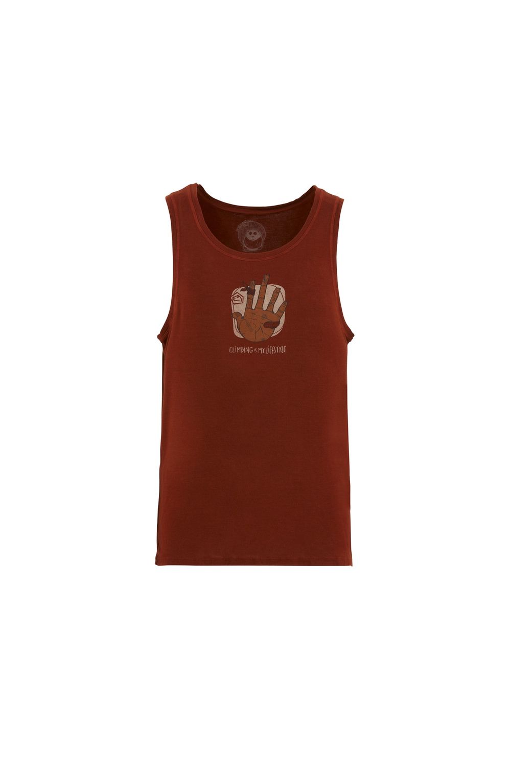 E9 - 1Hand2.3 - Red Clay - Men's Tank Top, Size: XS
