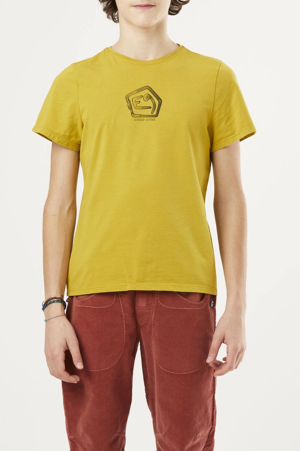 E9 - B-Attitude - Celery - Kid&#39;s Climbing T-Shirt
