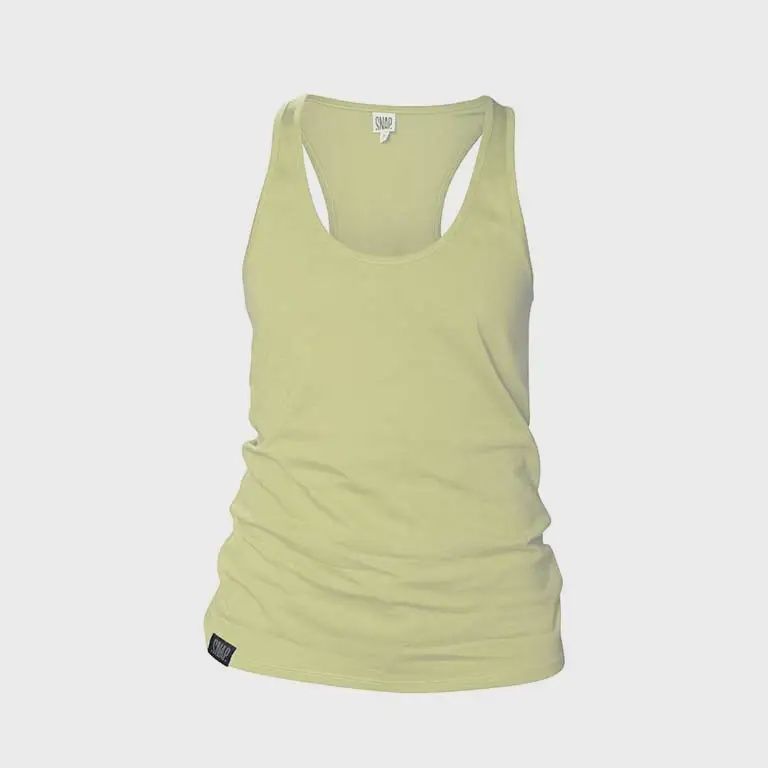 Snap - W Fit Tank Top - Yellow, Size: XS