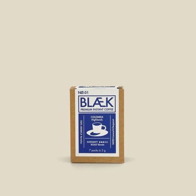 Blæk - NØ.01 Colombia - Organic Instant Coffee - 7 x 3 g