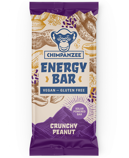Chimpanzee - Energy Bar - Crunchy Peanut - 55 g