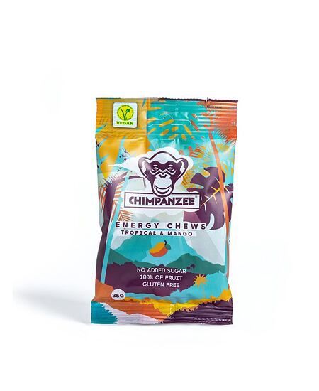 Chimpanzee - Energy Chews - Tropical &amp; Mango - 35 g