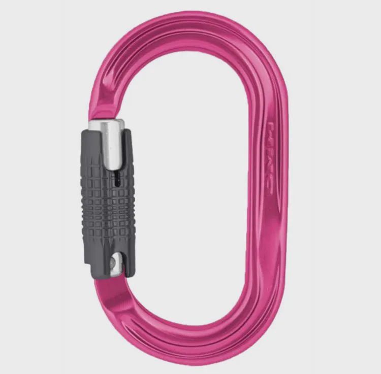 DMM - AmericanO - Locksafe - Pink - Climbing Carabiner
