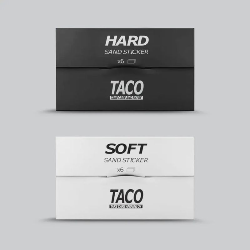 Crux - Taco Sand Sticker - Soft - 6 pc.