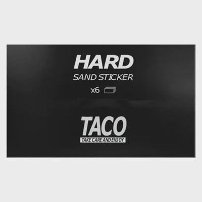 Crux - Taco Sand Sticker - Hard - 6 pc.