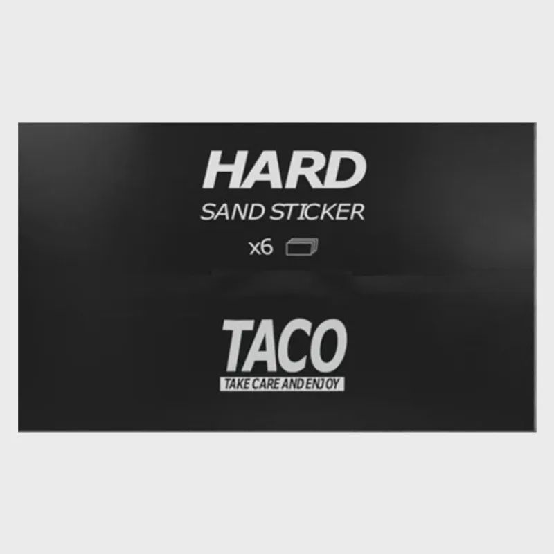 Crux - Taco Sand Sticker - Hard - 6 pc.