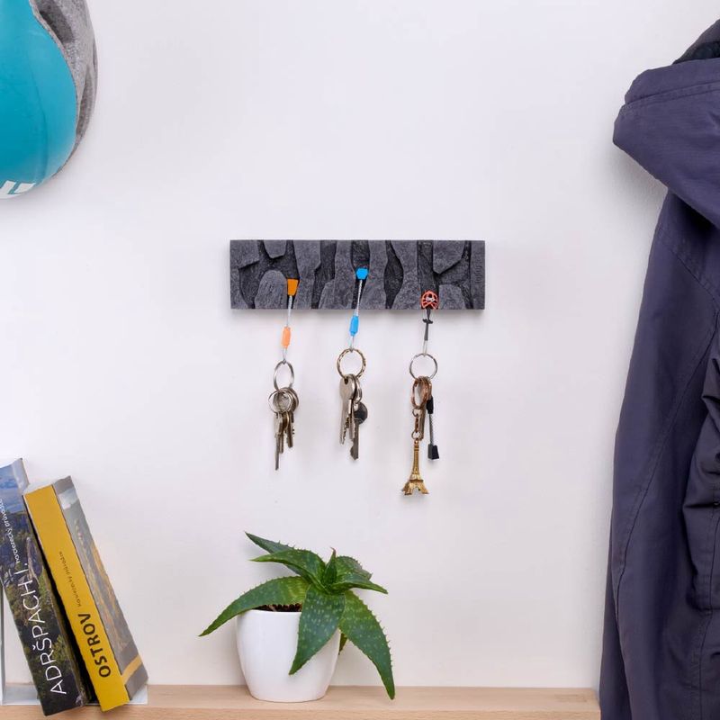 Fujfuj - Keyholder CLASSIC 2 - Concrete