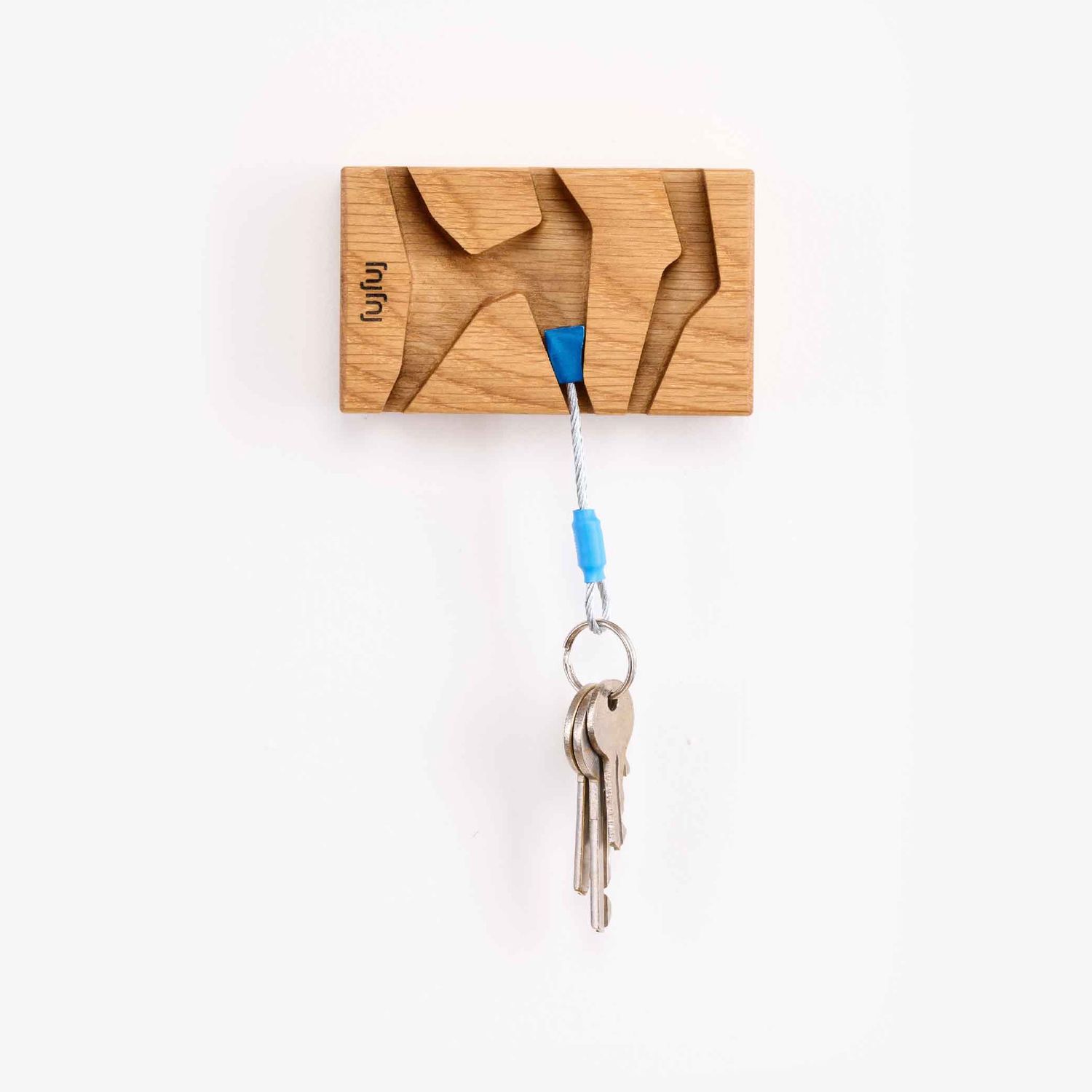 Fujfuj - Keyholder MINI 2 - Oak Wood