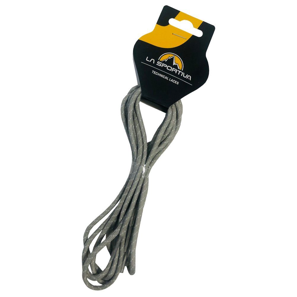 La Sportiva - Universal Hiking Shoe Laces - White/Mid Grey - 173 cm, Color: White/Mid Grey