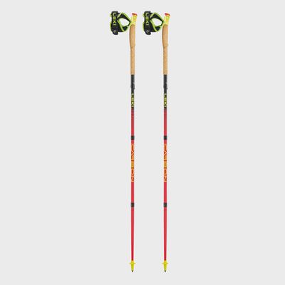 Leki - Ultratrail FX.One - Bright Red/Black/Neonyellow - Trail Running Poles