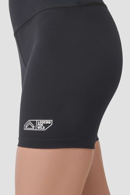 Looking For Wild - Short Legging - Black Mat - Women's Shorts