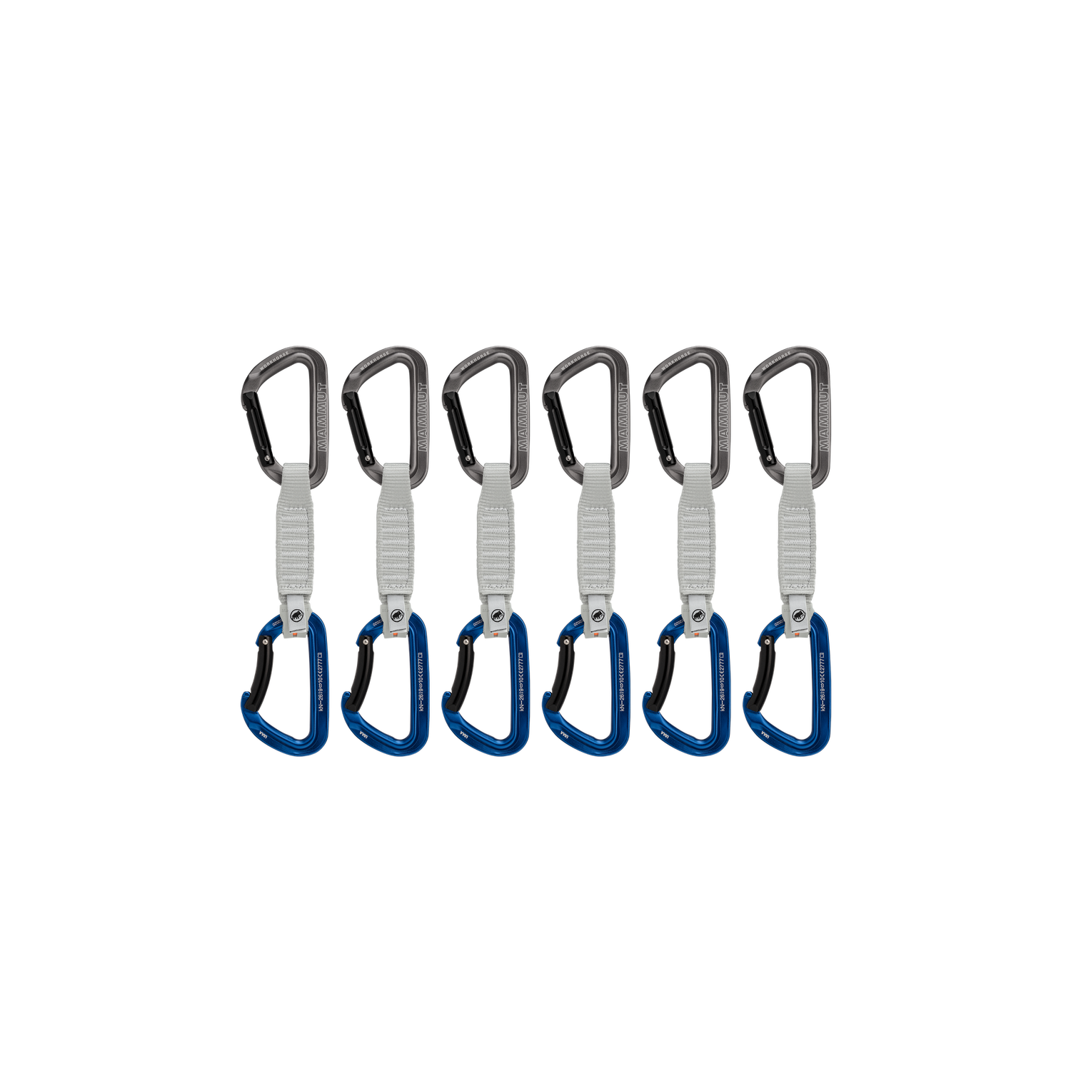 Mammut - Workhorse Keylock 6 x 12 cm - Quickdraw Pack, Colour: Grey/Blue