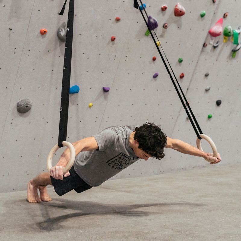 YY Vertical - Gym Rings in Wood