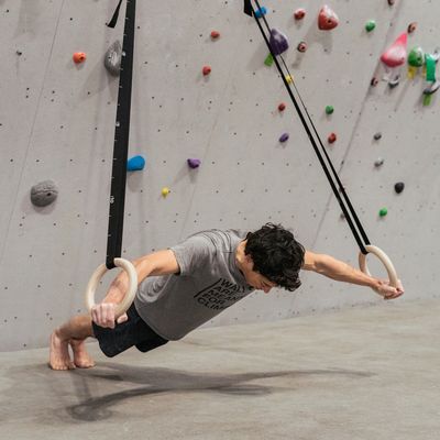YY Vertical - Gym Rings in Wood
