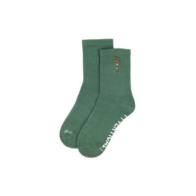YY Vertical - Quickdraw - Green - Socks