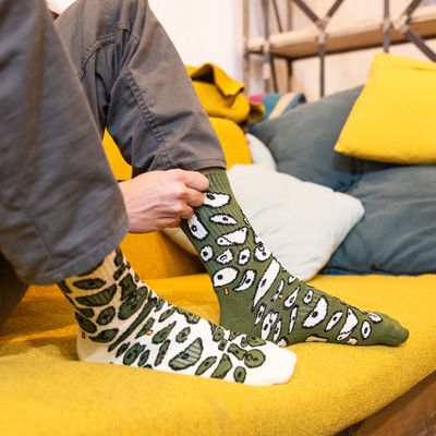 YY Vertical - Spray Wall - Green - Socks