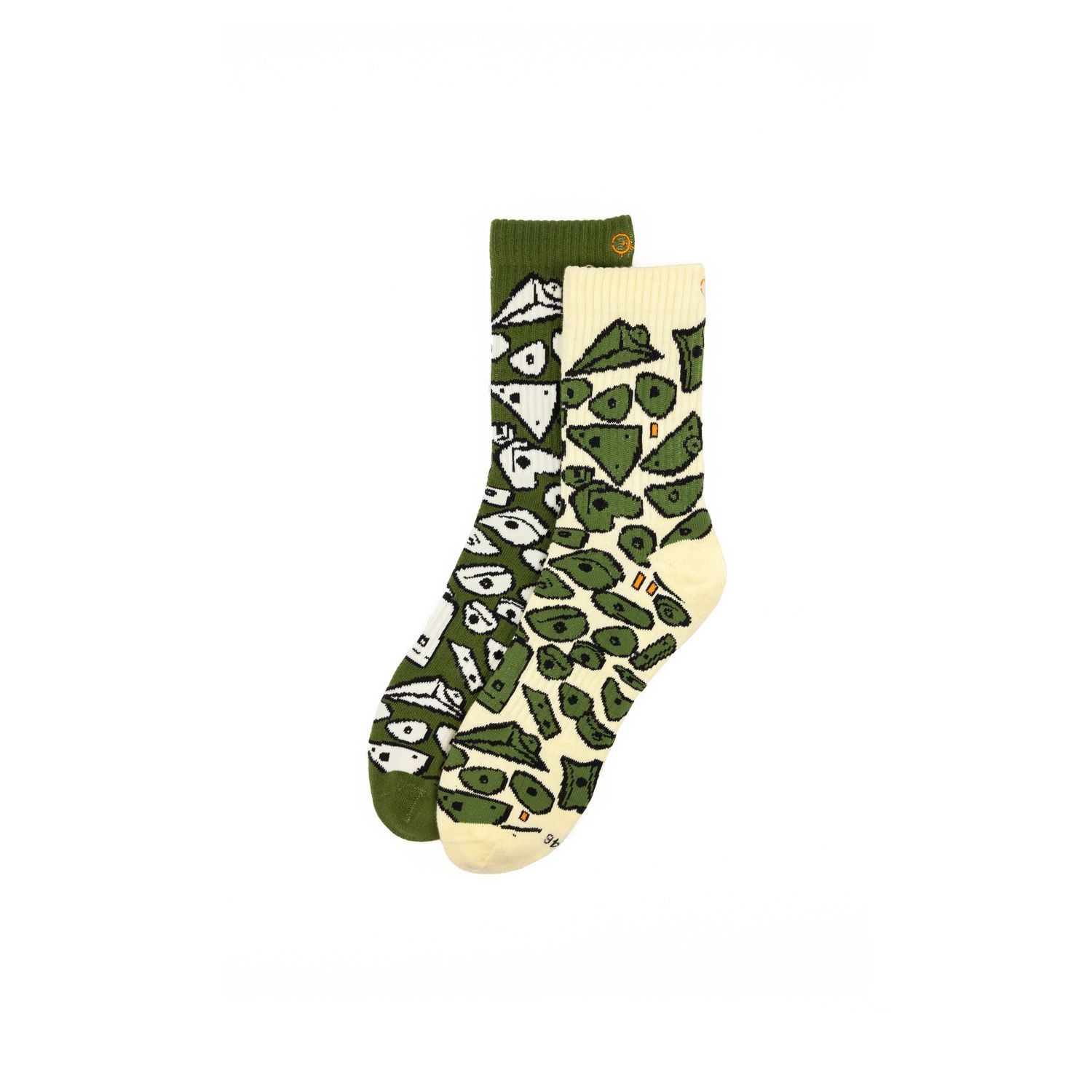 YY Vertical - Spray Wall - Green - Socks