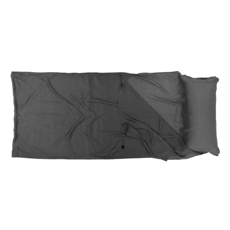 Origin Outdoors - Sleeping Bag Liner Ripstop Silk - Dark Grey