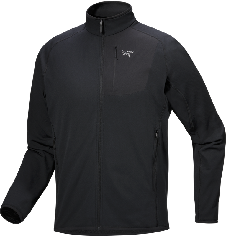 Arc'teryx - Delta Jacket M - Black - Men's Midlayer Fleece Jacket