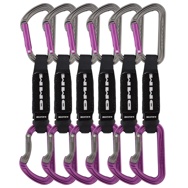 DMM - Shadow Quickdraw 6 x 12 cm - Titanium/Purple - Quickdraw Pack