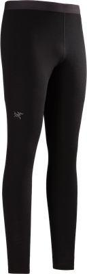 Arc'teryx - Rho Merino Wool Bottom M - Black - Men's Base Layer