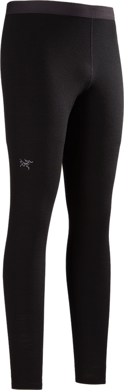 Arc'teryx - Rho Merino Wool Bottom M - Black - Men's Base Layer