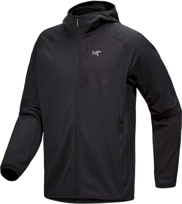 Arc'teryx - Delta Hoody M - Black - Men's Midlayer Fleece Jacket