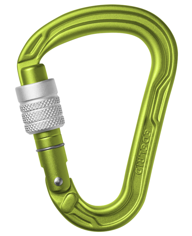 Edelrid - HMS Strike - Screw - Oasis - Climbing Carabiner