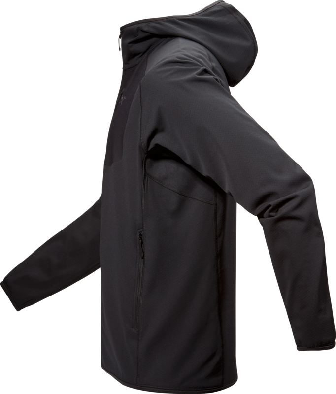Arc'teryx - Delta Hoody M - Black - Men's Midlayer Fleece Jacket