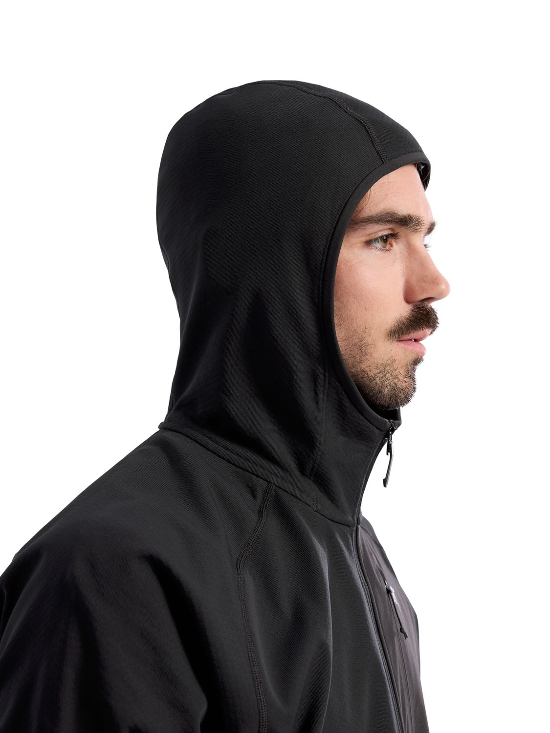 Arc'teryx - Delta Hoody M - Black - Men's Midlayer Fleece Jacket