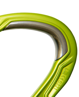 Edelrid - HMS Bulletproof Screw FG - Oasis - Directional Climbing Carabiner with Steel Insert