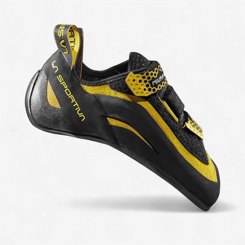 La Sportiva - Miura VS - Black/Yellow - Climbing Shoes